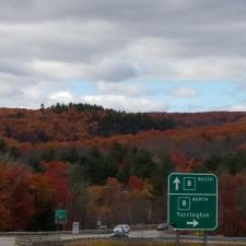 Park Ride Exit Sign Park & Ride, Exit 42, Route 8 - -597, 573 Litchfield Rd, Harwinton, CT ...
