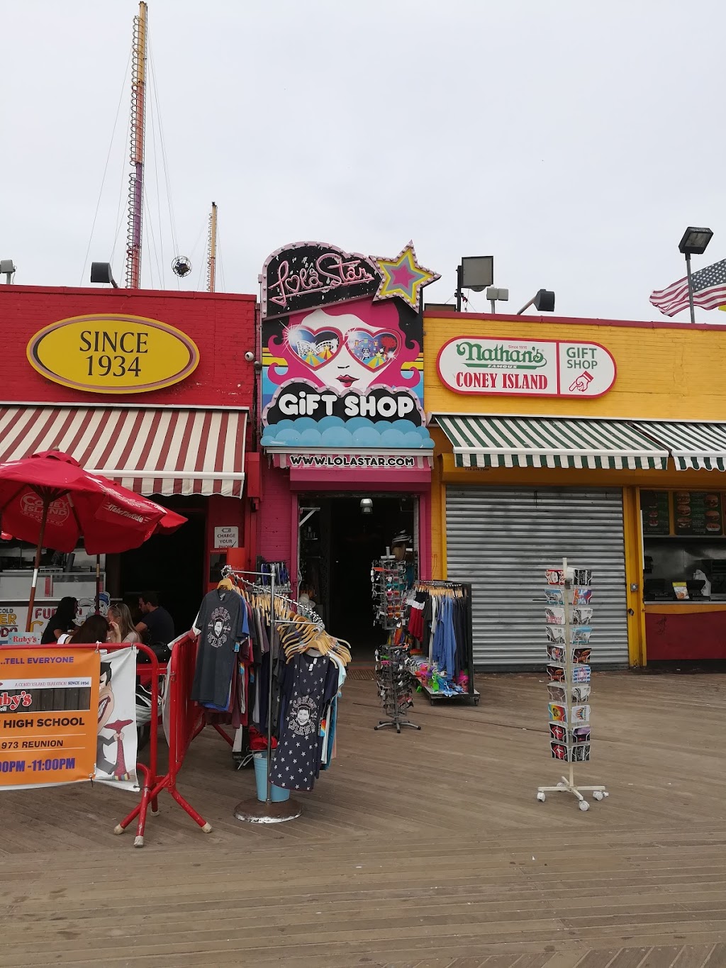 Lola Star Boardwalk | 1205 Riegelmann Boardwalk, Brooklyn, NY 11224 | Phone: (844) 765-5758