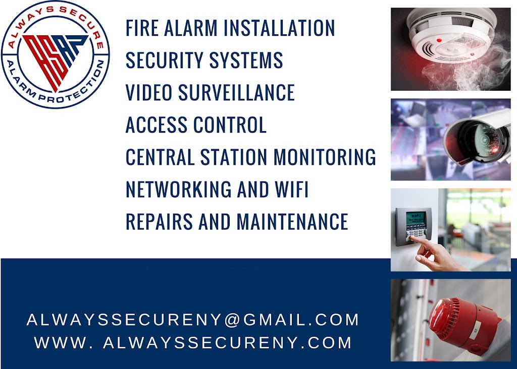 Always Secure Alarm Protection | 239 Boyle Rd #1955, Selden, NY 11784 | Phone: (631) 738-6883