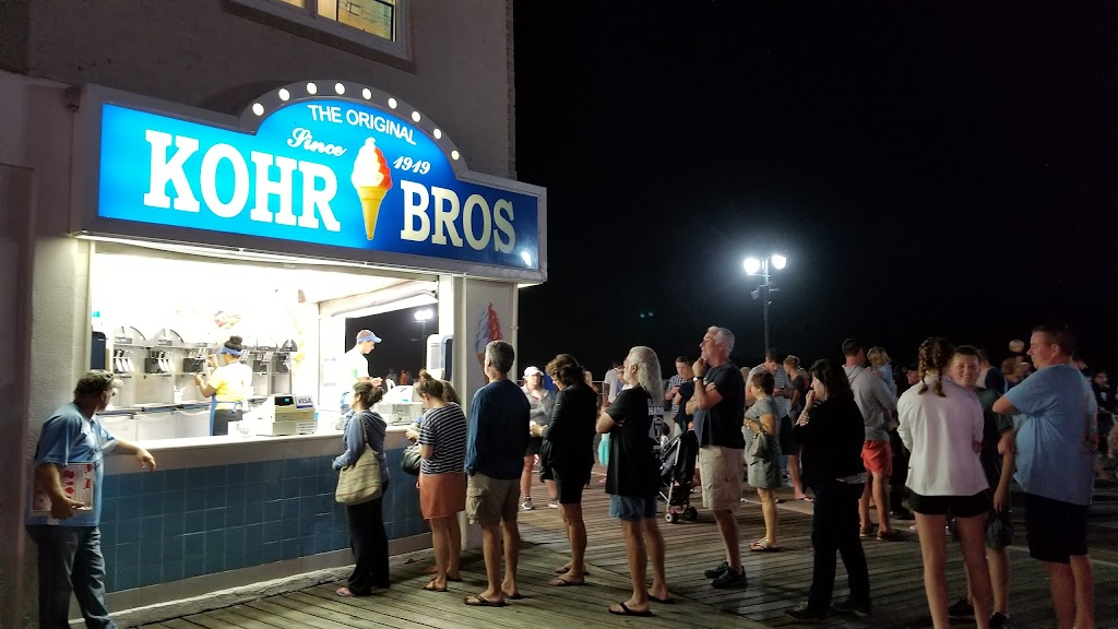 Kohr Bros Frozen Custard | 986 Boardwalk, Ocean City, NJ 08226 | Phone: (609) 398-3440