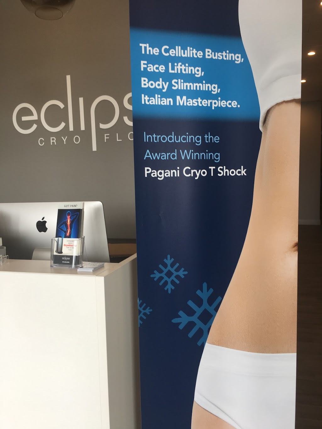 Eclipse Cryo Float | 12 Eisenhower Pkwy, Roseland, NJ 07068 | Phone: (973) 226-4000