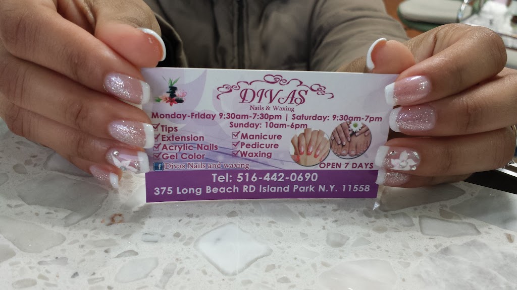 Divas Nails and Waxing | 375 Long Beach Rd, Island Park, NY 11558 | Phone: (516) 442-0690