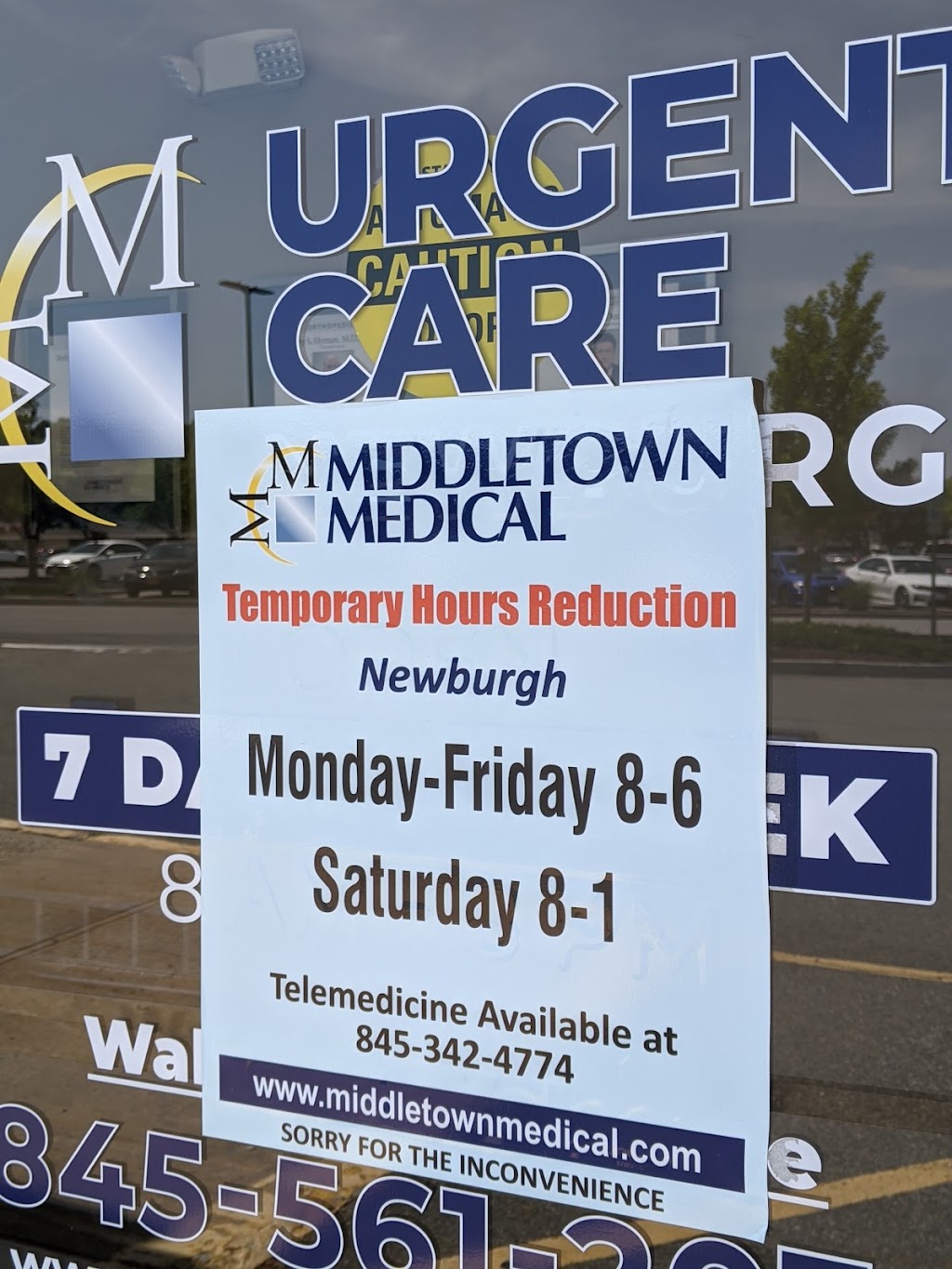 Newburgh Urgent Care (Middletown Medical) | Mid Valley Mall, 47 N Plank Rd Suite 19, Newburgh, NY 12550 | Phone: (845) 561-2038