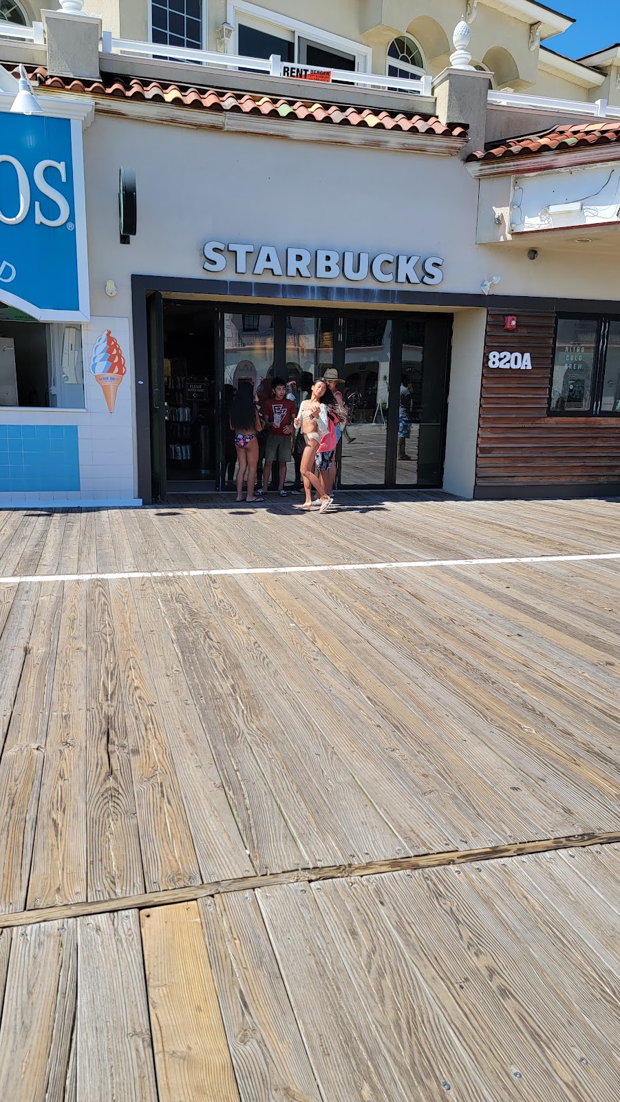 Starbucks | 820 Boardwalk, Ocean City, NJ 08226 | Phone: (609) 938-9229