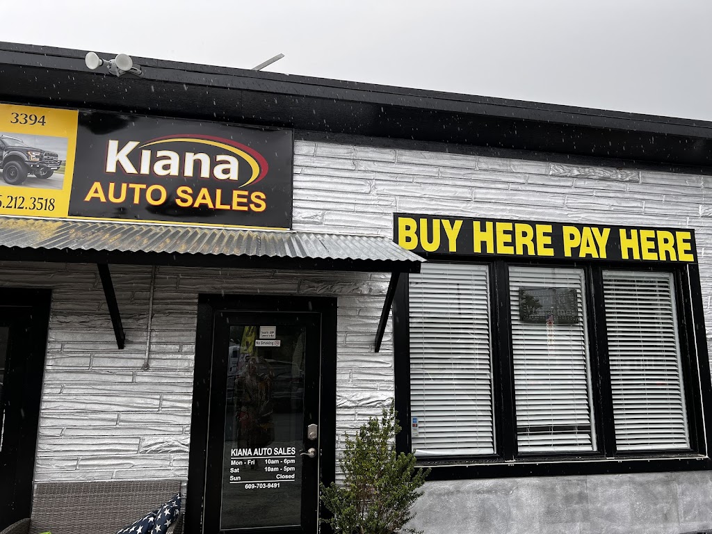 kiana auto sales | 3394 N Delsea Dr, Vineland, NJ 08360 | Phone: (856) 212-3518