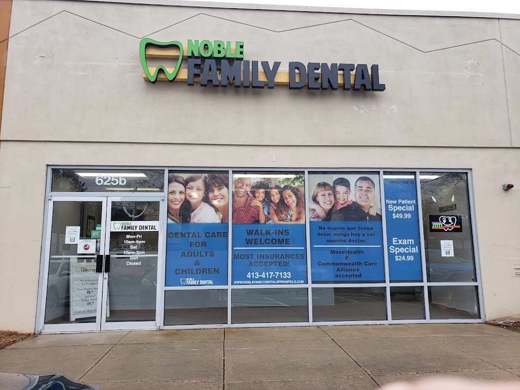 Noble Family Dental | 625 Boston Rd, Springfield, MA 01119 | Phone: (413) 417-7133