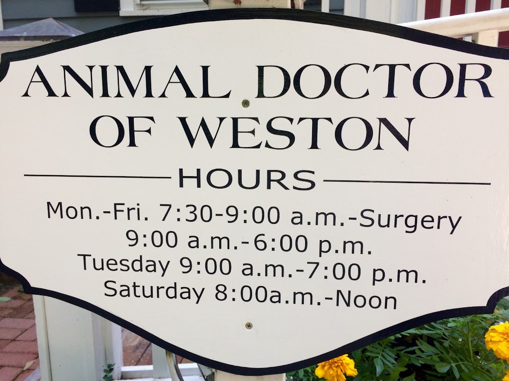 Animal Doctor of Weston | 202 Weston Rd, Weston, CT 06883 | Phone: (203) 221-1440