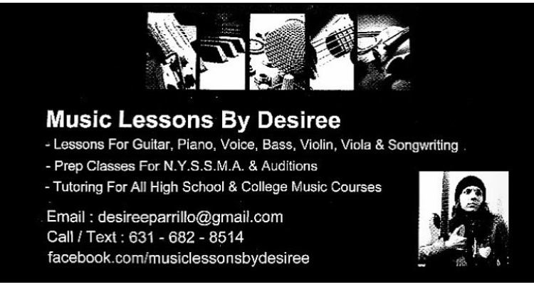 Music Lessons By Desiree | 457 Baldwin Path, Deer Park, NY 11729 | Phone: (631) 682-8514