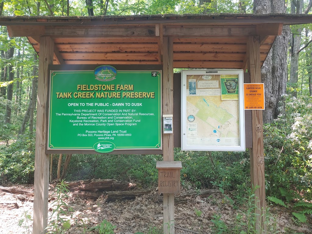 Fieldstone Farm Tank Creek Nature Preserve | 512 Devils Hole Rd, Cresco, PA 18326 | Phone: (570) 424-1514
