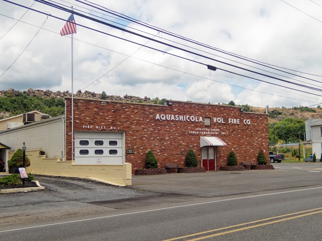 Aquashicola Volunteer Fire Company | 270 Little Gap Rd, Palmerton, PA 18071 | Phone: (610) 826-2066