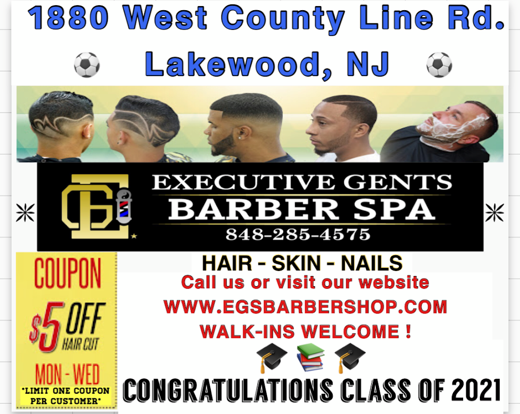 E.Gs Barber Spa | 1880 W County Line Rd, Lakewood, NJ 08701 | Phone: (848) 285-4575