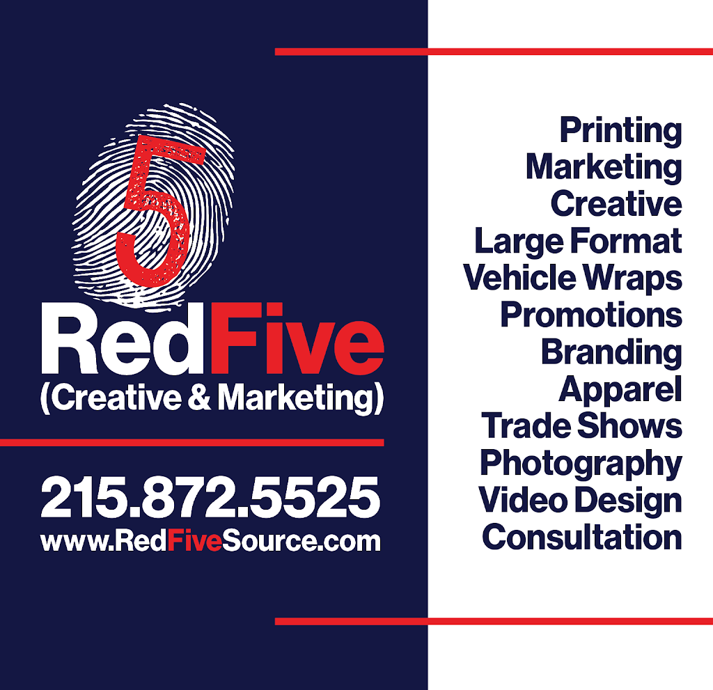 RedFive Creative & Marketing (Printing & Promotional) | 651 Freedom Way, Harleysville, PA 19438 | Phone: (215) 872-5525