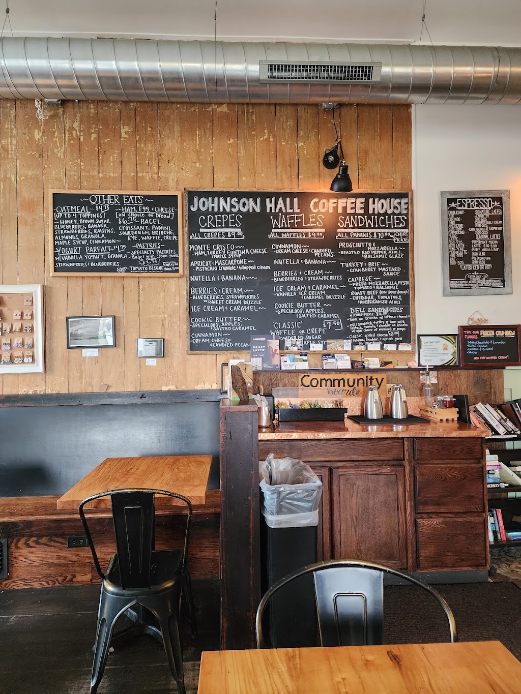 Johnson Hall Coffee House | 3 Hulme Ave, Hulmeville, PA 19047 | Phone: (267) 560-5235