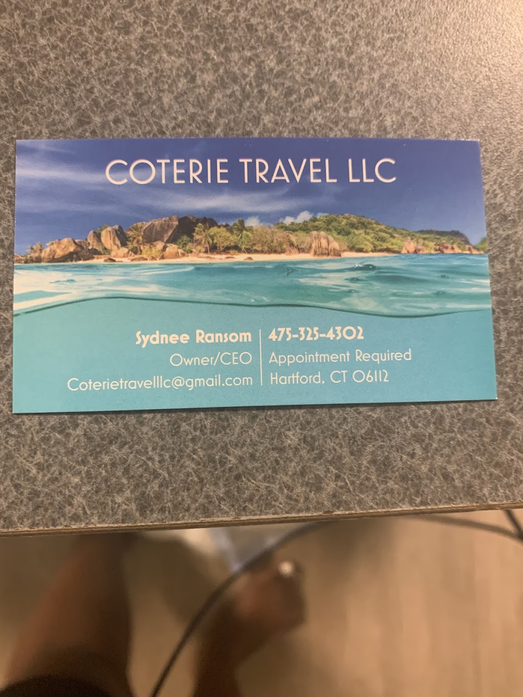Coterie Travel LLC | 13A Berkeley Dr, Hartford, CT 06112 | Phone: (475) 325-4302