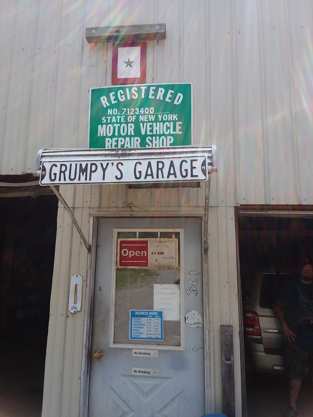 Grumpys Garage | 229 Cheese Factory Rd, Oxford, NY 13830 | Phone: (607) 843-9306