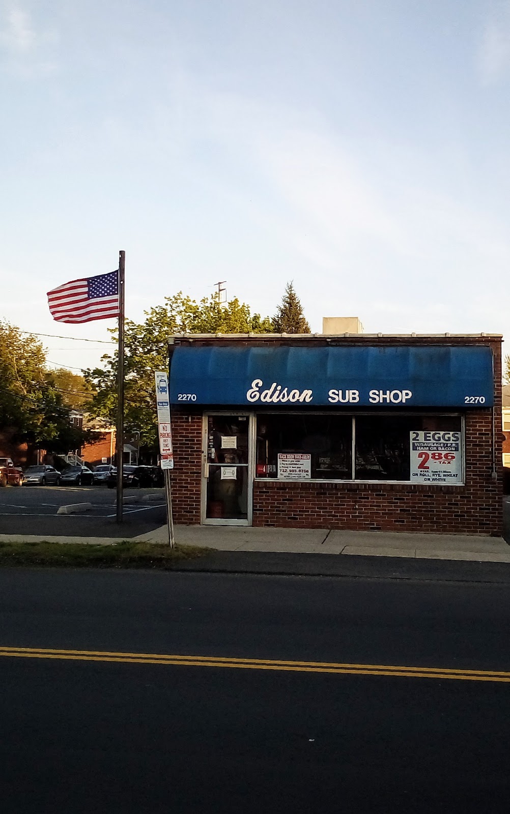 Edison Sub Shop | 2270 Woodbridge Ave, Edison, NJ 08817 | Phone: (732) 985-0766