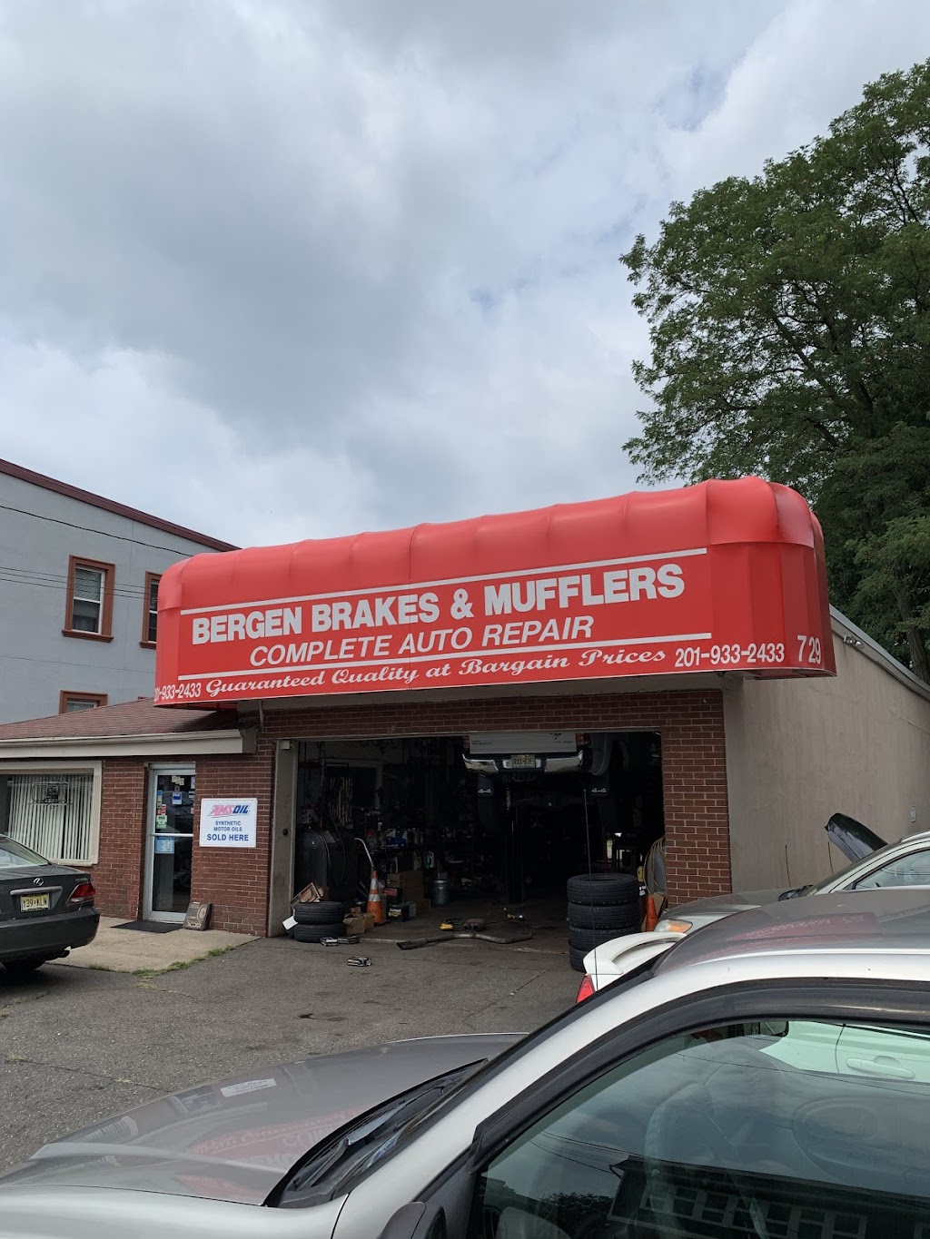 Bergen Brakes & Mufflers | 729 Ridge Rd, Lyndhurst, NJ 07071 | Phone: (201) 933-2433