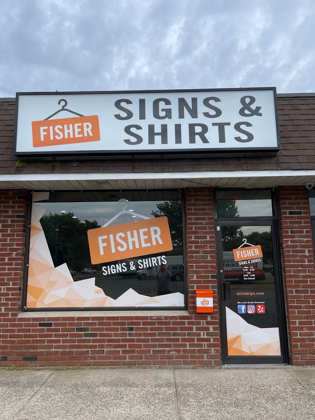 Fisher Signs & Shirts | 1691 County Road 39 #3, Southampton, NY 11968 | Phone: (631) 353-3636