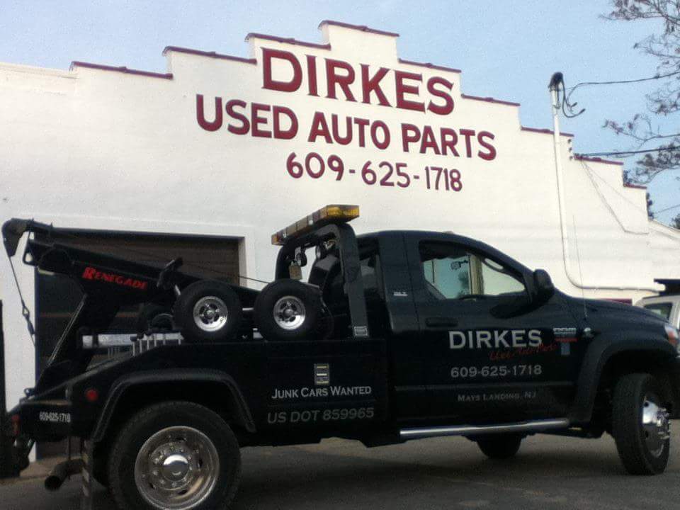 Dirkes Used Auto Parts and u-pull-it | 6935 Black Horse Pike, Mays Landing, NJ 08330 | Phone: (609) 625-1718
