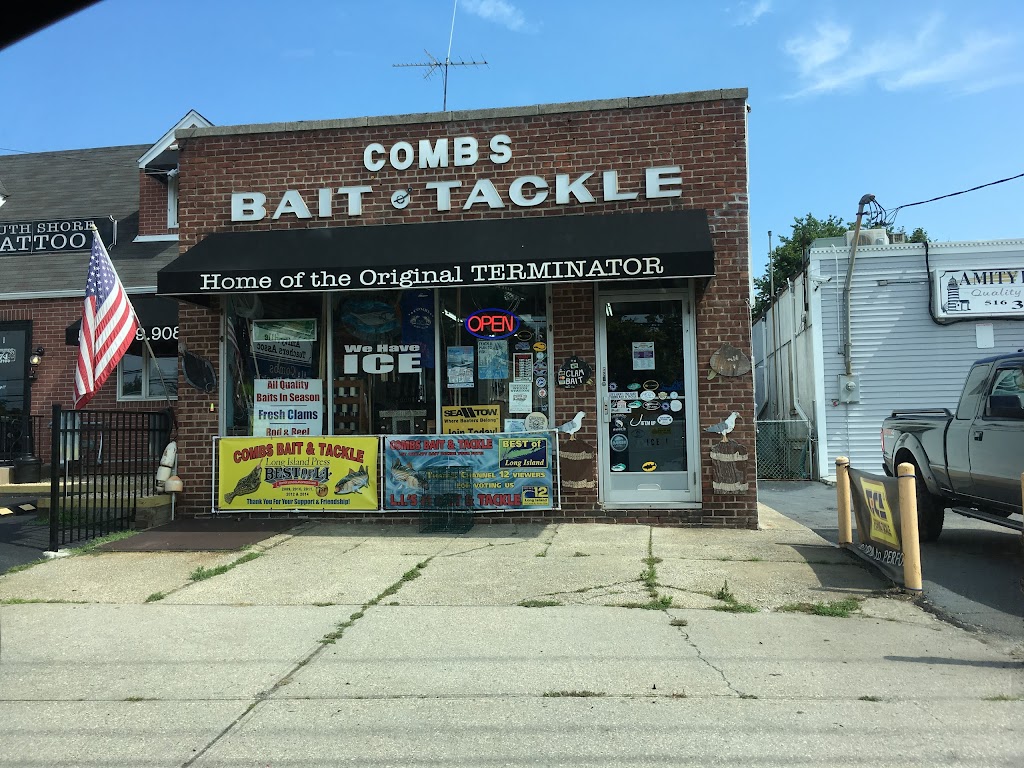 Combs Bait & Tackle | 74 Merrick Rd, Amityville, NY 11701 | Phone: (631) 264-3525