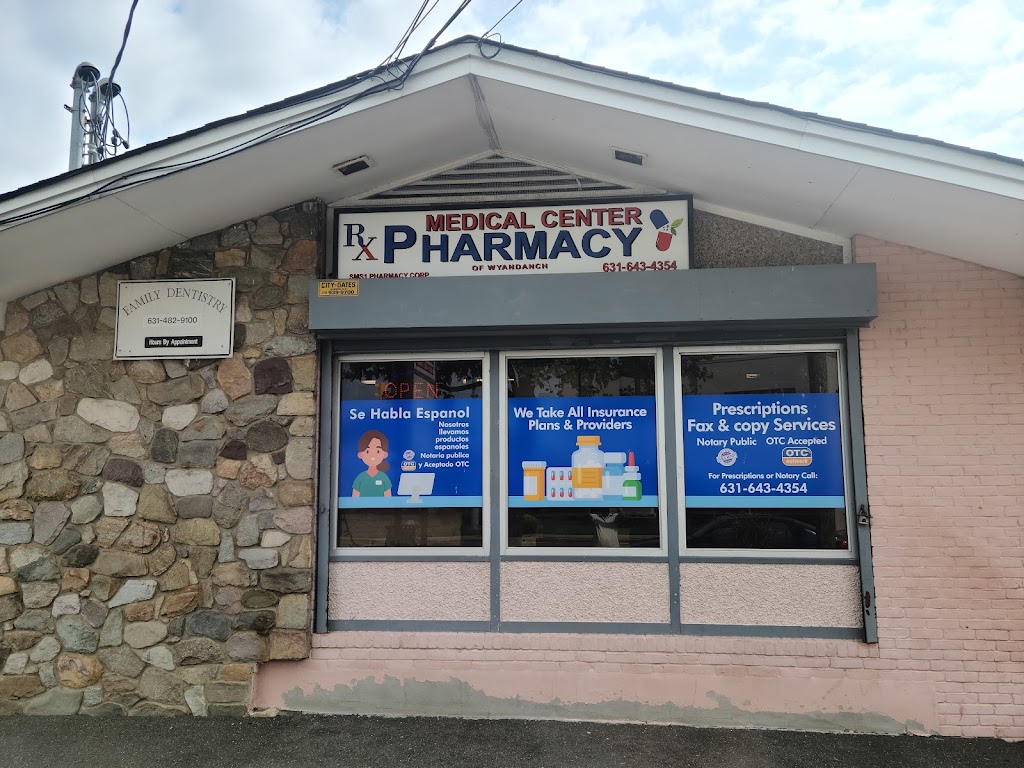 Medical Center Pharmacy | 1537 Straight Path #1, Wyandanch, NY 11798 | Phone: (631) 643-4354