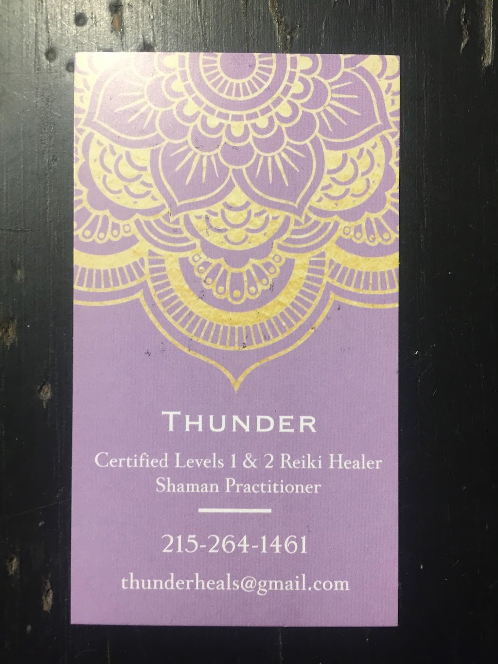 Thunder Heals- Reiki Healer and Shaman | 30 Vine St, Lansdale, PA 19446 | Phone: (215) 264-1461