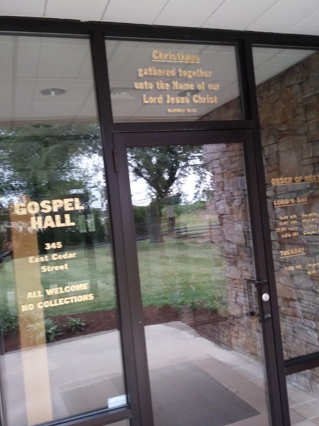 Newington Gospel Hall | 345 E Cedar St, Newington, CT 06111 | Phone: (860) 666-4342