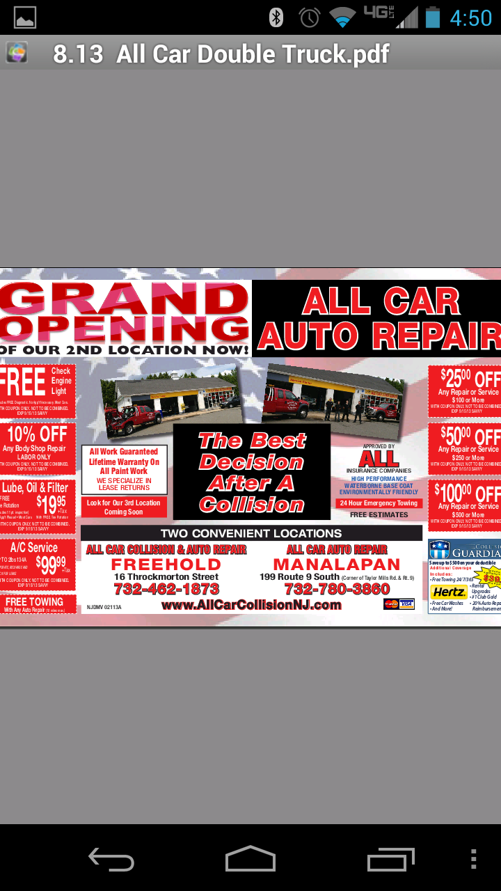 All Car Auto Repair Llc. | 84 Tracy Station Rd, Manalapan Township, NJ 07726 | Phone: (732) 780-3860