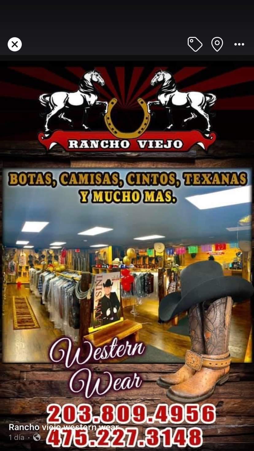 Rancho Viejo Western Wear | 630 Washington Ave, North Haven, CT 06473 | Phone: (203) 809-4956