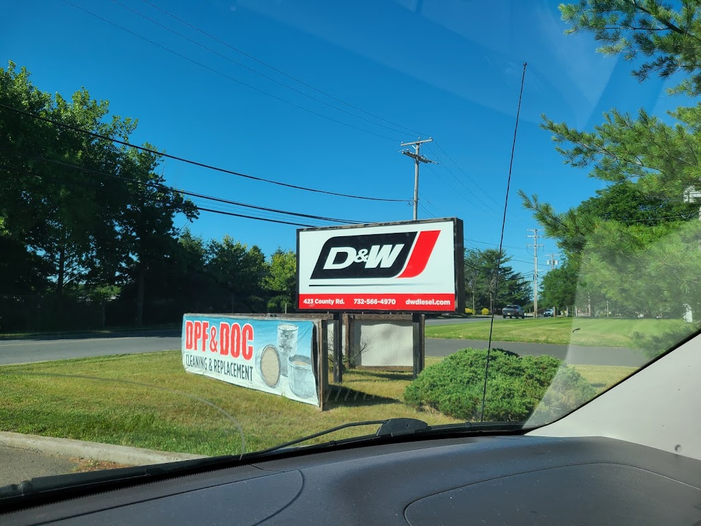 D&W Diesel, Inc. | 423 County Rd, Cliffwood, NJ 07721 | Phone: (732) 566-4970