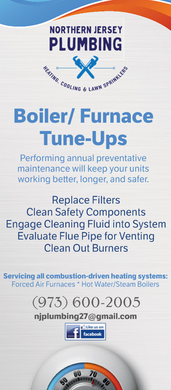 Northern Jersey Plumbing; Heating, Cooling, & Lawn Sprinklers | 333 Florence Ave, Hawthorne, NJ 07506 | Phone: (973) 600-2005