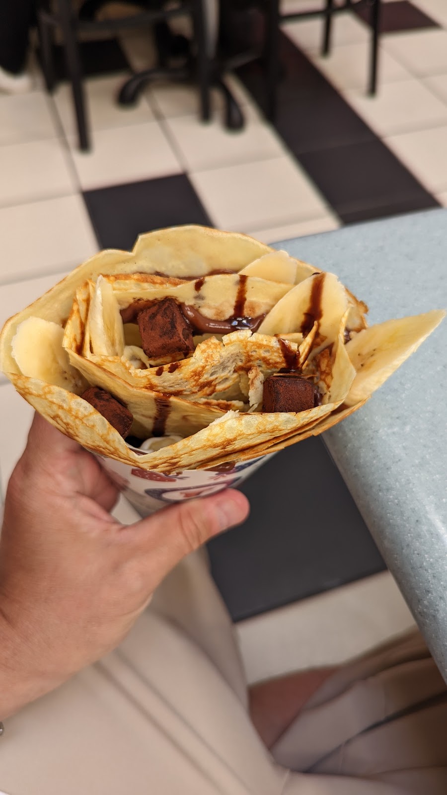 T swirl crepe | Mall food court, 1365 N Dupont Hwy Suite 3044, Dover, DE 19901 | Phone: (302) 883-2797