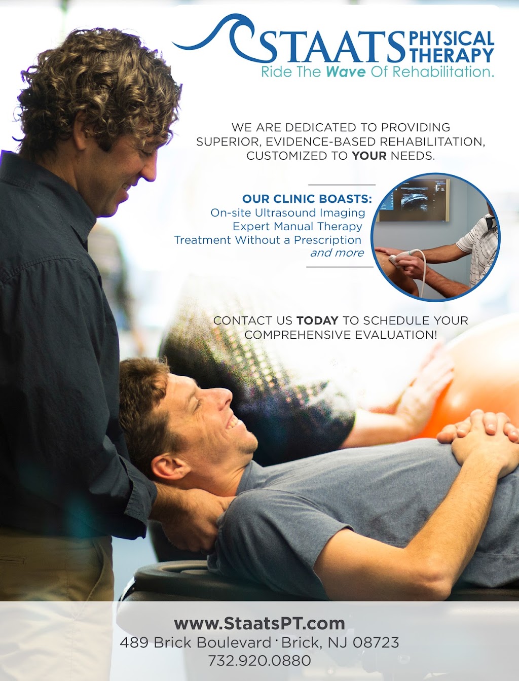 Staats Physical Therapy | 489 Brick Blvd, Brick Township, NJ 08723 | Phone: (732) 920-0880