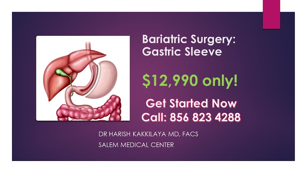 Dr. Harish Kakkilaya, MD, FACS, Bariatric Surgeon | Cooper Bariatrics, 303 Central Ave suite 4 unit b, Egg Harbor Township, NJ 08234 | Phone: (856) 823-4288