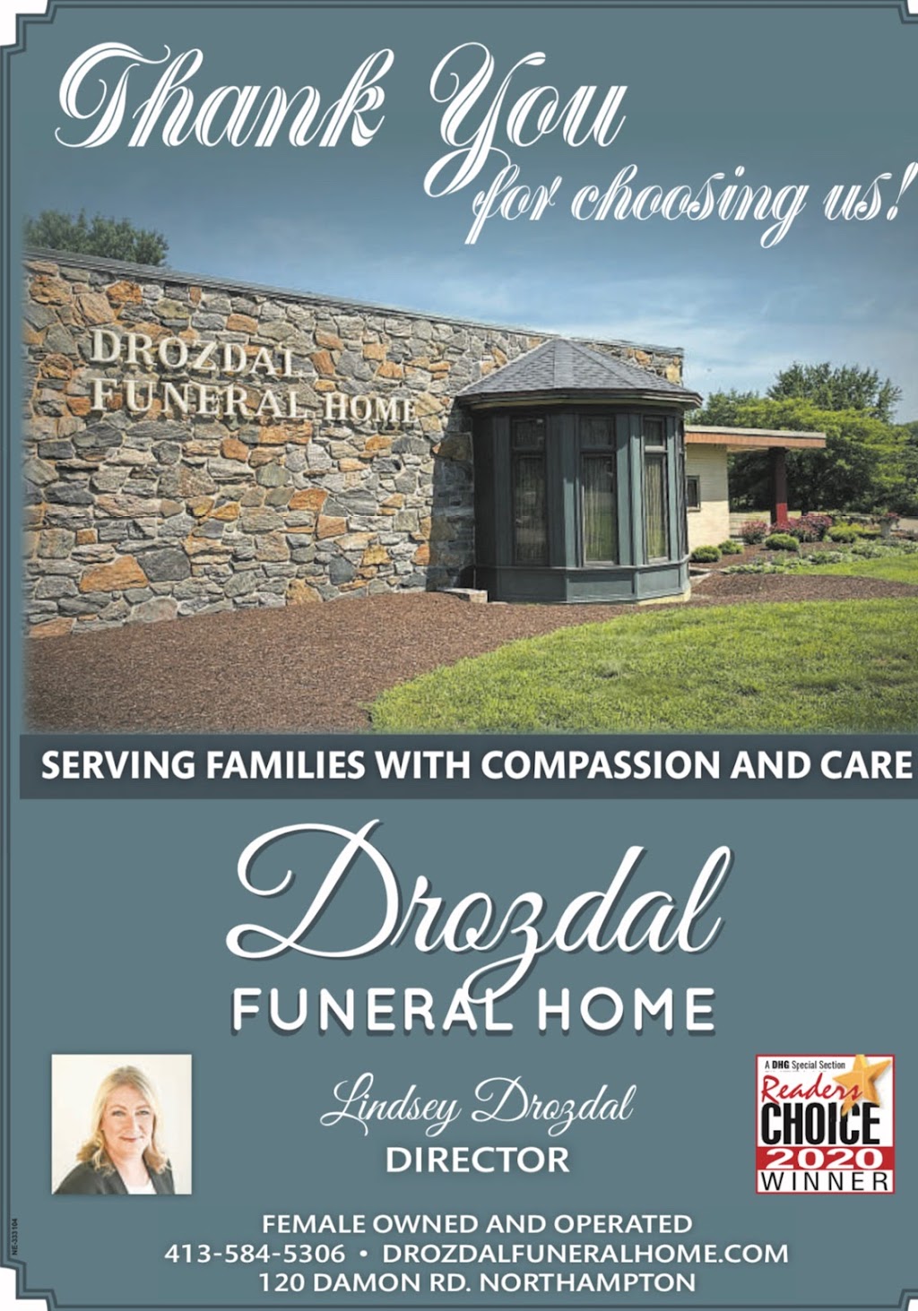 Drozdal Funeral Home | 120 Damon Rd, Northampton, MA 01060 | Phone: (413) 584-5306