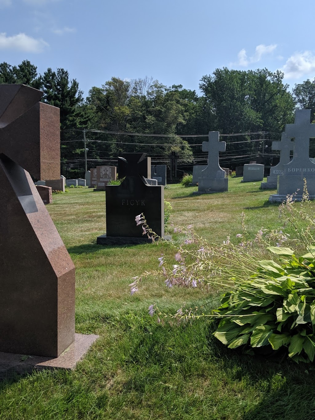 St. Michaels Ukrainian Catholic Cemetery​ | 1458 New London Turnpike, Glastonbury, CT 06033 | Phone: (860) 525-7823