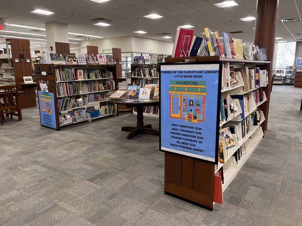 Friends of Parsippany Library - Little Nook | 449 Halsey Rd, Parsippany-Troy Hills, NJ 07054 | Phone: (973) 887-5150