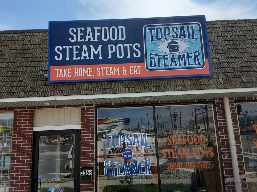 Topsail Steamer - Ocean City NJ | 3363 West Ave, Ocean City, NJ 08226 | Phone: (609) 399-7687
