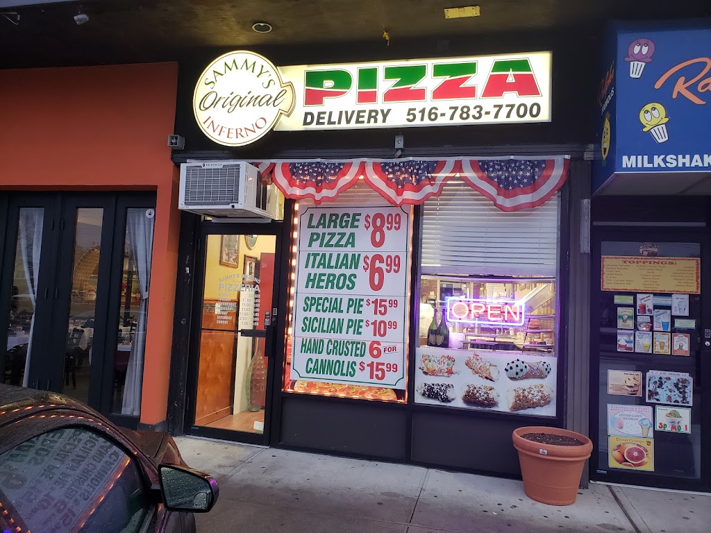 Sammys Original Pizza Inferno | 4121, 495 Newbridge Rd, East Meadow, NY 11554 | Phone: (516) 783-7700