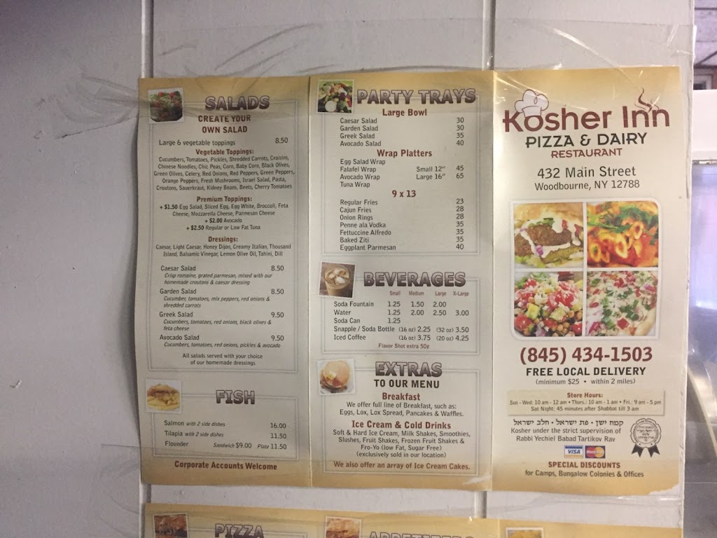 The Kosher Inn | 432 Main St, Woodbourne, NY 12788 | Phone: (845) 434-1503