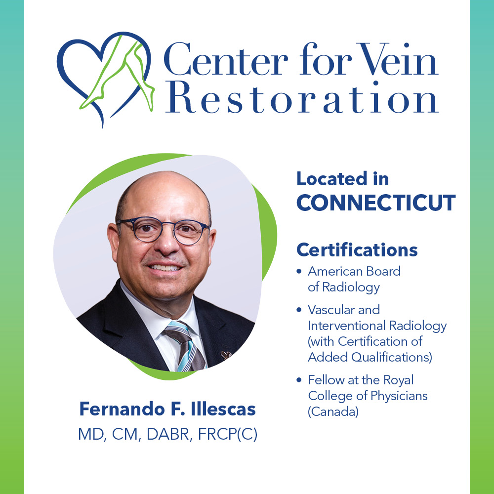 Center for Vein Restoration | 701 Cottage Grove Rd E110, Bloomfield, CT 06002 | Phone: (855) 565-8346
