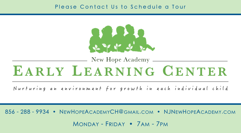 New Hope Academy Early Learning Center in Cherry Hill | 1989 Marlton Pike East, Cherry Hill, NJ 08003 | Phone: (856) 888-2833