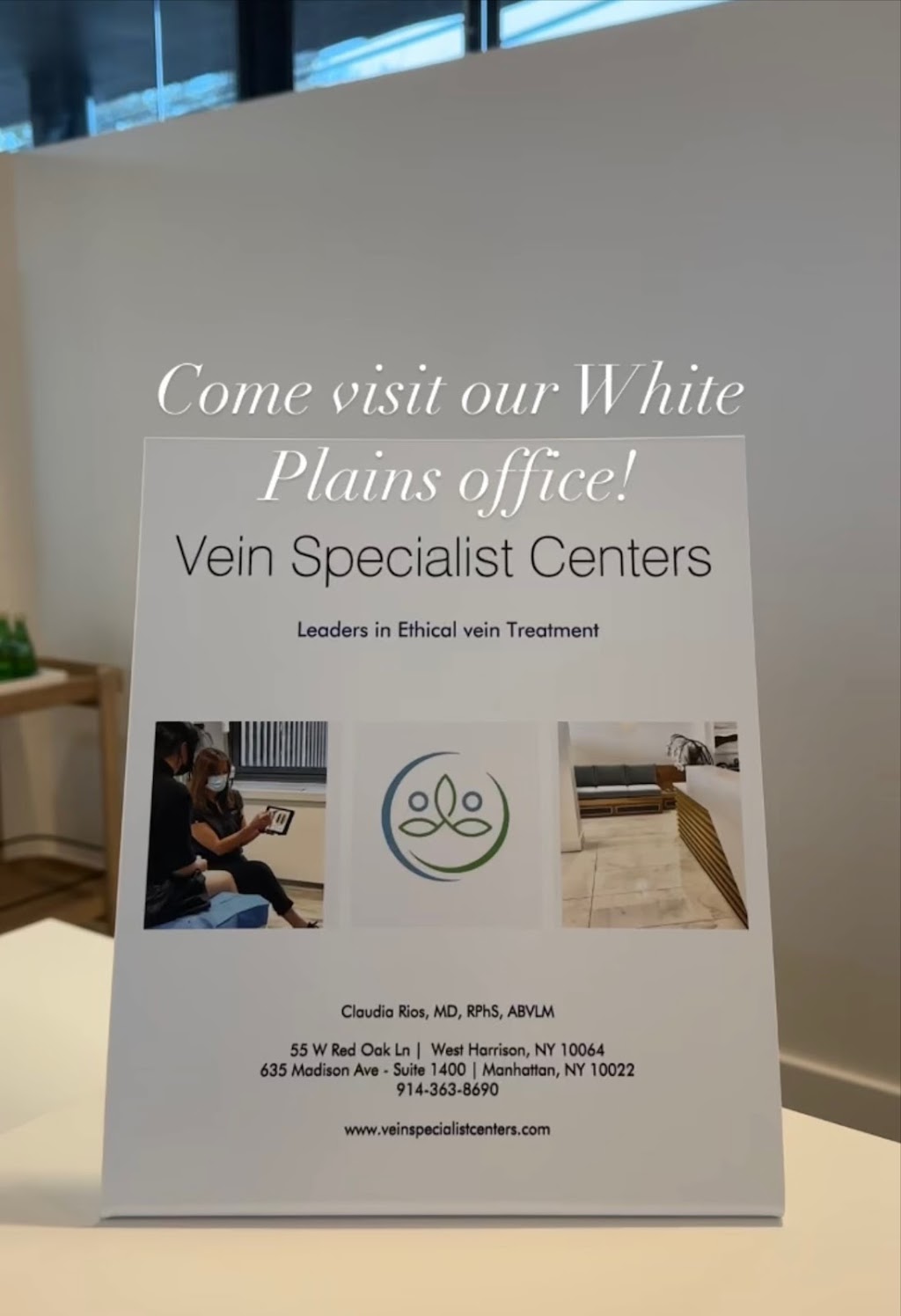 Vein Specialist Centers | First Floor, 55 W Red Oak Ln, West Harrison, NY 10604 | Phone: (914) 363-8690