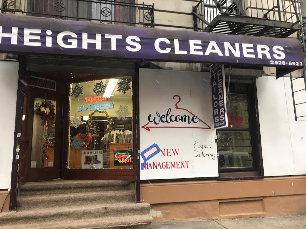 Heights French Cleaners Inc | 812 W 181st St #2, New York, NY 10033 | Phone: (646) 344-1333