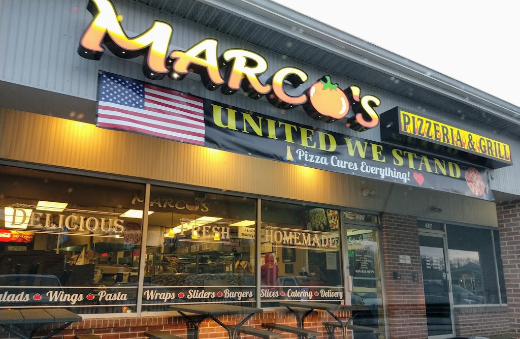Marcos Pizzeria and Grill | 490 Conchester Hwy #3129, Aston, PA 19014 | Phone: (484) 816-0299