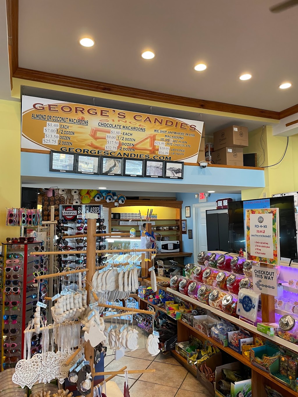 Georges Candy 1954 | 700 Boardwalk, Ocean City, NJ 08226 | Phone: (609) 398-4444