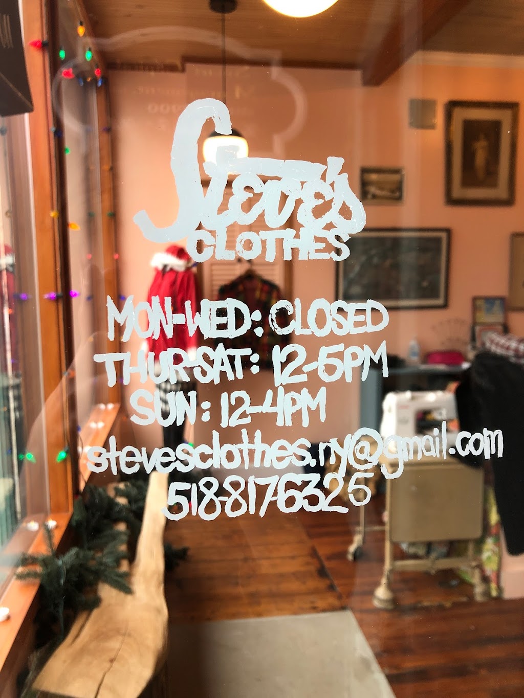 Steves Clothes | 1 Mansion St, Coxsackie, NY 12051 | Phone: (518) 817-6325