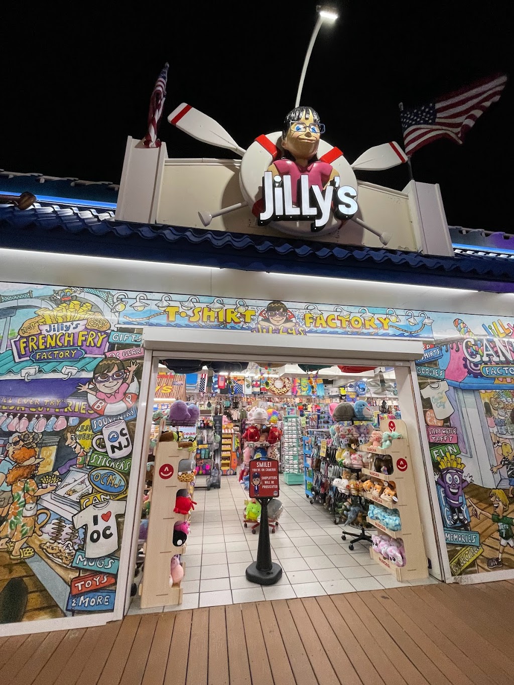 JiLLys T-Shirt Factory | 1048 Boardwalk, Ocean City, NJ 08226 | Phone: (609) 385-1234 ext. 2