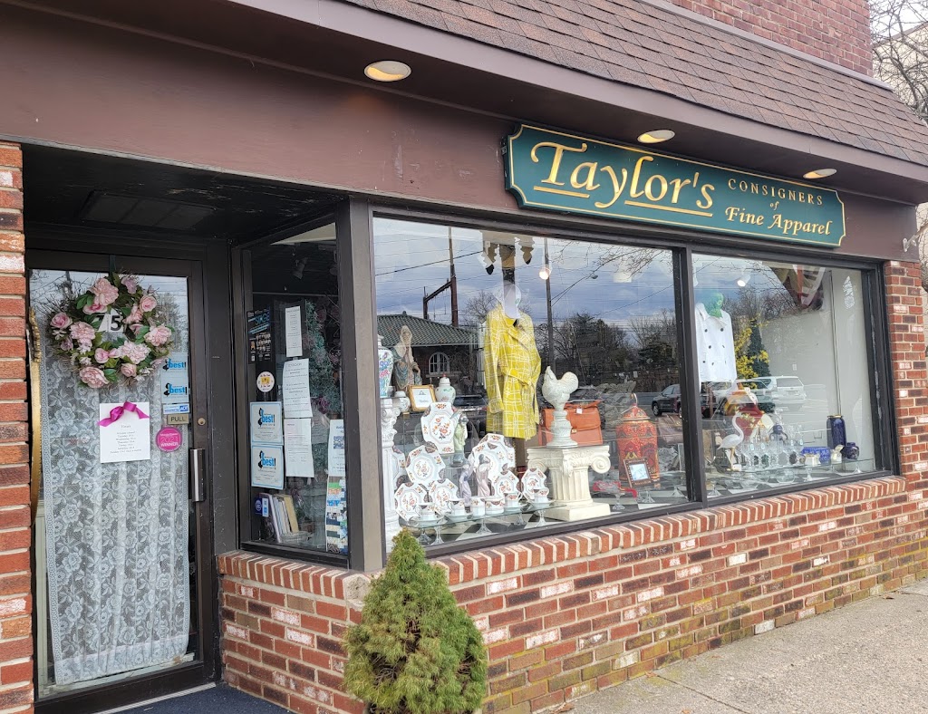 Taylors Consignment Shop Corporation | 752 Speedwell Ave, Morris Plains, NJ 07950 | Phone: (973) 267-1919