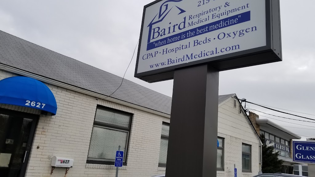 Baird Respiratory & Medical Equipment | 2627 Mt Carmel Ave, Glenside, PA 19038 | Phone: (215) 884-2990